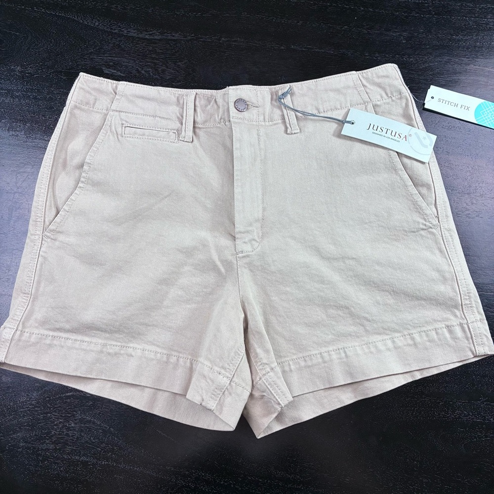 Just USA Women's Beige Shorts